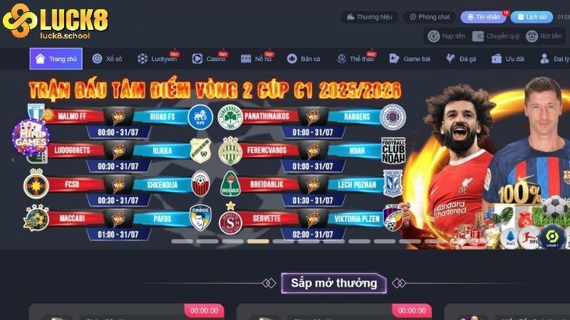 Luck8 mang đến sân chơi cá cược thể thao trực tuyến gây cấn nhất.